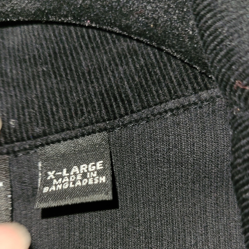 a.n.a Corduroy Black Blazer with Button Accents - Picture 6 of 10